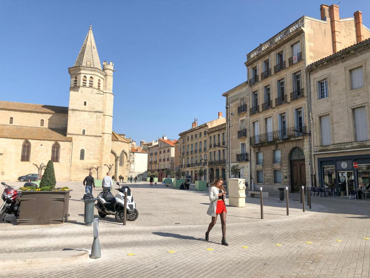 Place De La Mairie, Art Apparts Béziers Kültér fotó